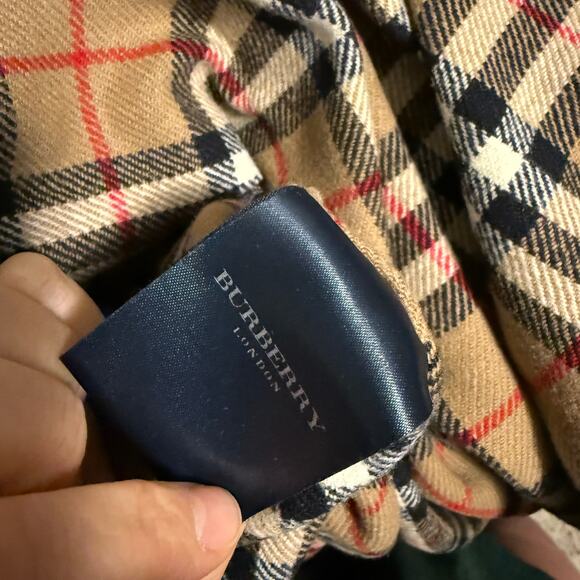 Burberry Black Mens 48 L Sher 3050 Car Coat Detachable Wool Novacheck Liner - Picture 14 of 16